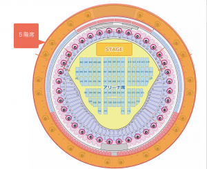 ナゴヤドームの座席表が一目で分かる コンサートにオススメ L Rとは ゲート番号 通路番号 座席番号について Part 3